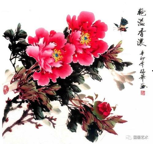 名家写意牡丹画法视频,名家牡丹写意画法精髓解析